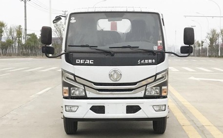 國六東風多利卡藍牌勾臂式垃圾車圖片 國六東風多利卡藍牌勾臂式垃圾車圖片