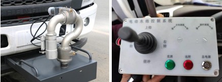 國六東風柳汽15方灑水車電動水炮駕駛室控制 國六東風柳汽15方灑水車電動水炮駕駛室控制