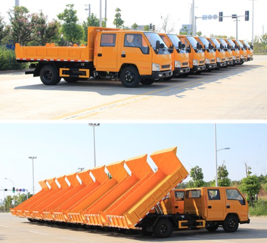 國(guó)六江鈴雙排座自卸車圖片 國(guó)六江鈴雙排座自卸車圖片